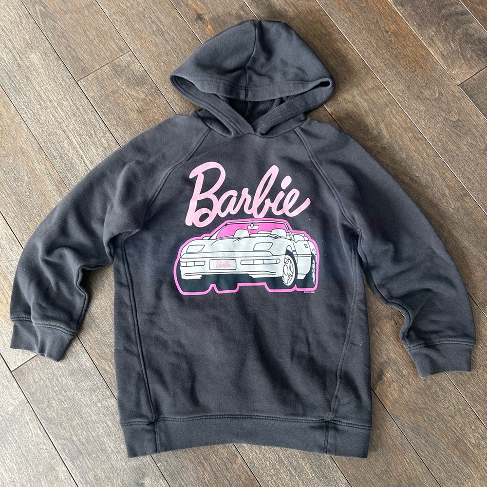 Girls Barbie hoodie size 8‎